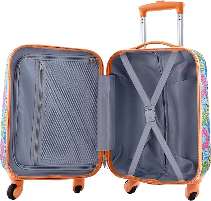 Travelers Club 5 Piece Kids' Luggage Set, Donut