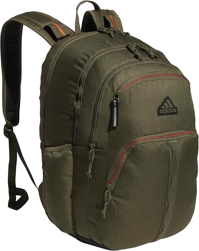 adidas Prime Backpack for Work, Travel Bag for Women and Men with Padded Compartment for Laptop