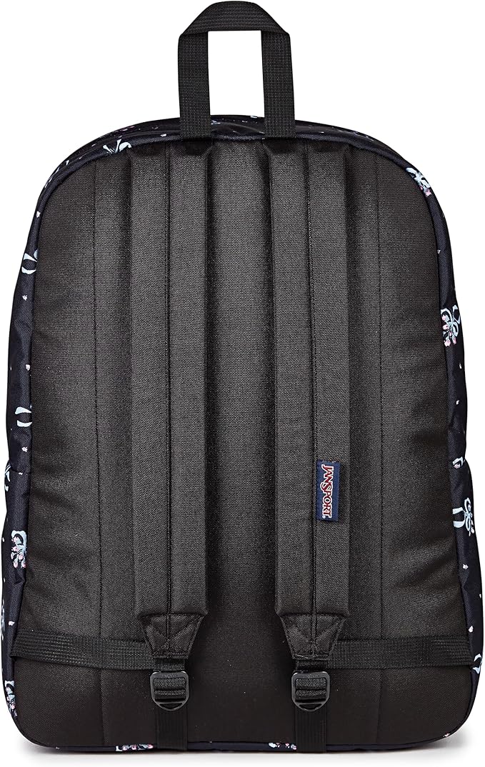 JanSport SuperBreak One Backpack - Durable, Lightweight Bag with 1 Main Compartment, Front Utility Pocket with Built-in Organizer, Premium Backpack, Pastel Petals