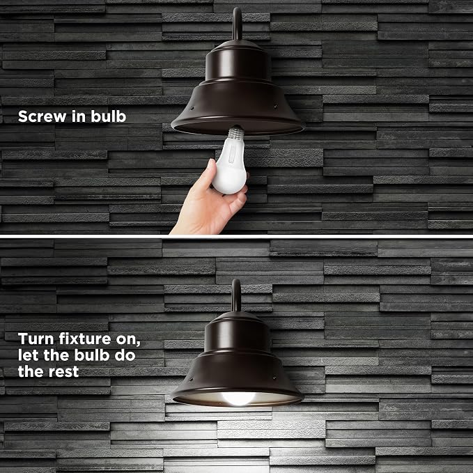 Feit Electric A19 LED Light Bulb, 60W Eq, Dimmable, 5CCT, 800 Lumens