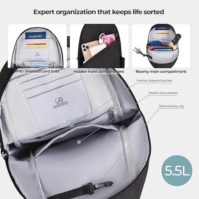 Travelon Anti-Theft Classic Sling Bag
