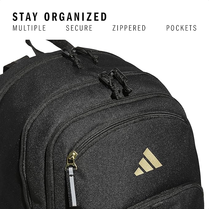 adidas Prime 7 Backpack for Gym, Sports, School and Travel, 37L