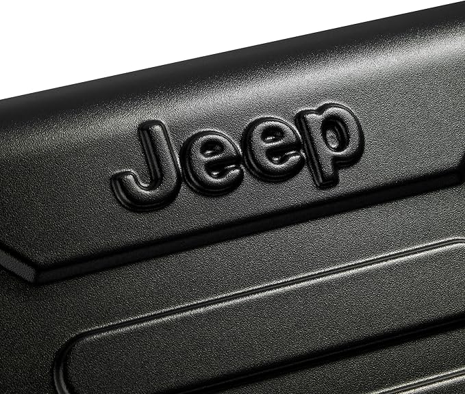 Jeep JH004C Hardside Expandable Luggage with Spinner Wheels, Black, Checked-Large 28 Inch