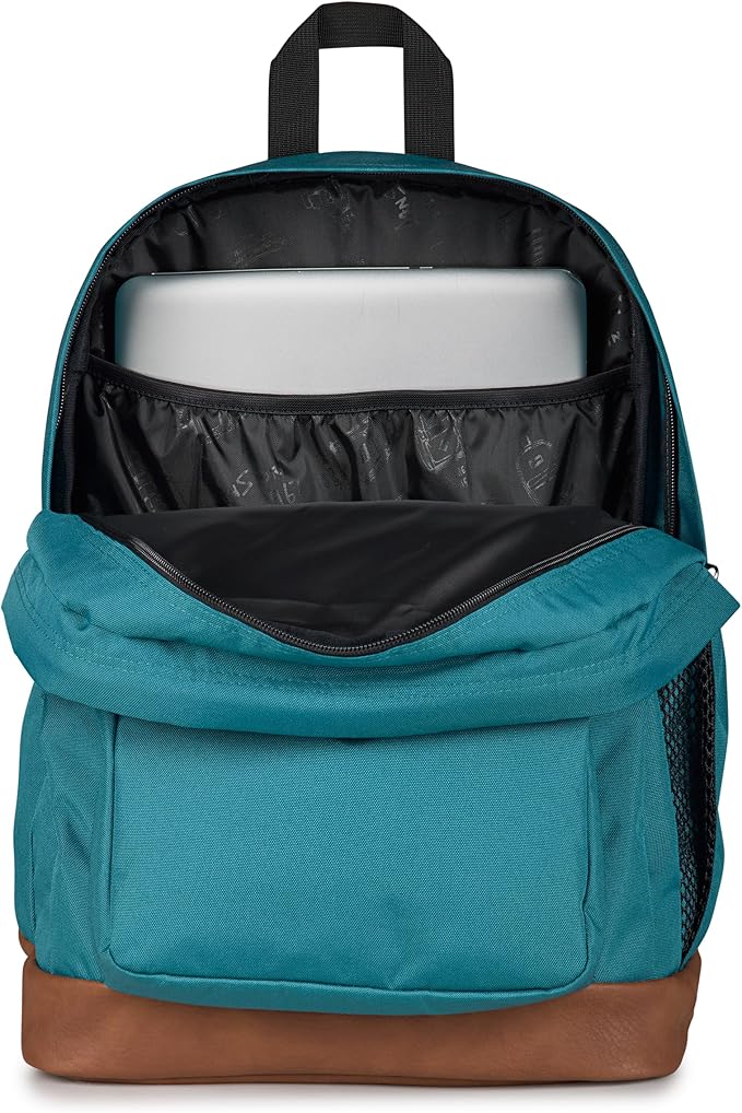 JanSport Cool Backpack with 15-inch Laptop Sleeve, Large Computer Bag Rucksack with 2 Compartments, Ergonomic Straps, Emerald Pool