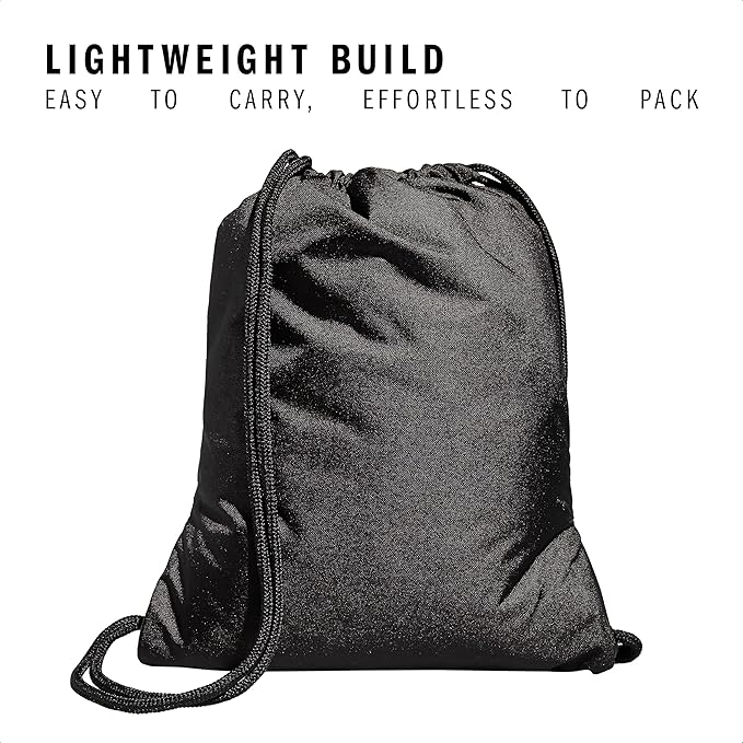 adidas Alliance Sackpack – Drawstring Backpack for Sports, Small Gym Bag