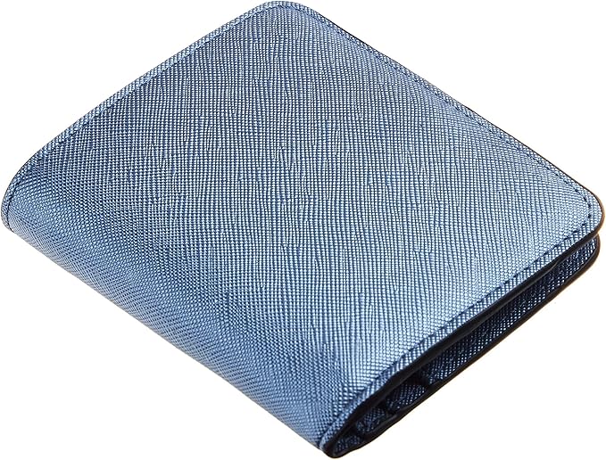 Toughergun Women’s Small Slim Leather Wallet with RFID Protection, Compact Bifold Mini Purse with Clear ID Window