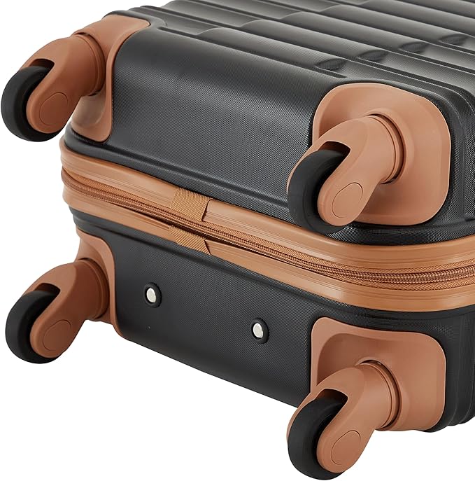 Wrangler 22" Outrider Hardside Carry-On Luggage, Black
