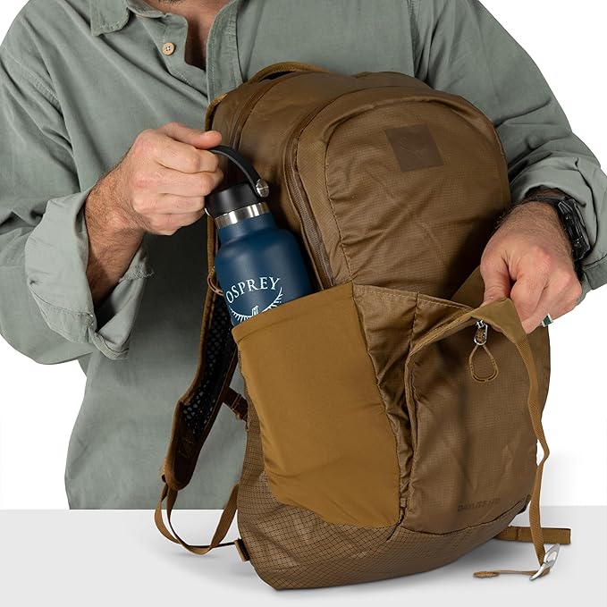 Osprey Daylite Plus Commuter Backpack – Lightweight, Everyday Pack with Laptop Sleeve and Water Bottle Pockets – Ideal for Work, School, and Travel with Versatile Storage Options, Wander Yellow