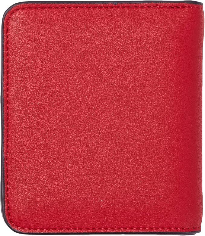 Toughergun Women’s Small Slim Leather Wallet with RFID Protection, Compact Bifold Mini Purse with Clear ID Window