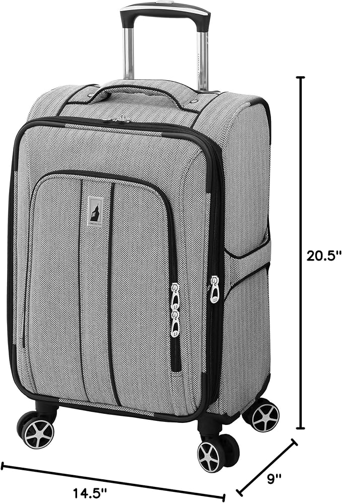 London Fog Newcastle 20 Expandable Spinner Carry-on