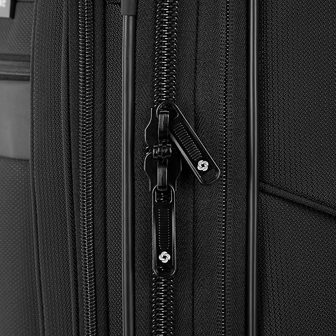 Samsonite Ascella 3.0 Softside Expandable Luggage with Spinner Wheels, CO EXP Spinner, Black