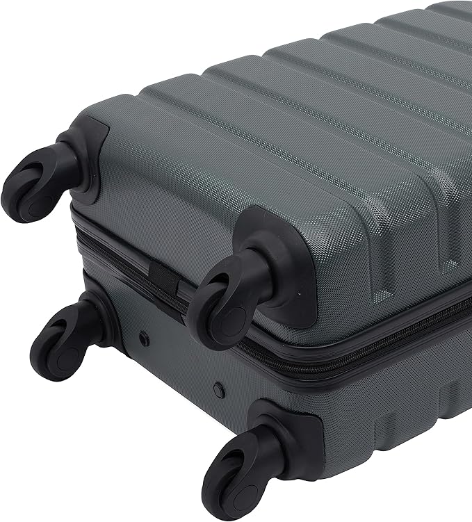 Wrangler 22" Hardside Spinner Carry-On Luggage, Olive