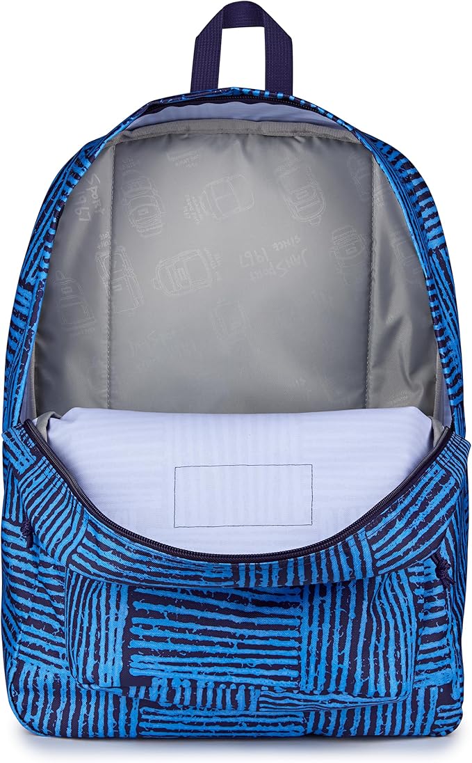 JanSport SuperBreak One Backpack - Durable, Lightweight Bag with 1 Main Compartment, Front Utility Pocket with Built-in Organizer, Premium Backpack, Threaded