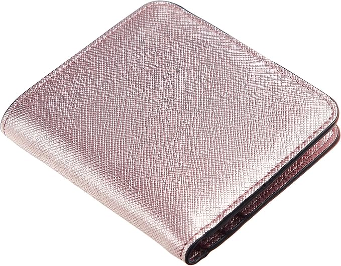 Toughergun Women’s Small Slim Leather Wallet with RFID Protection, Compact Bifold Mini Purse with Clear ID Window