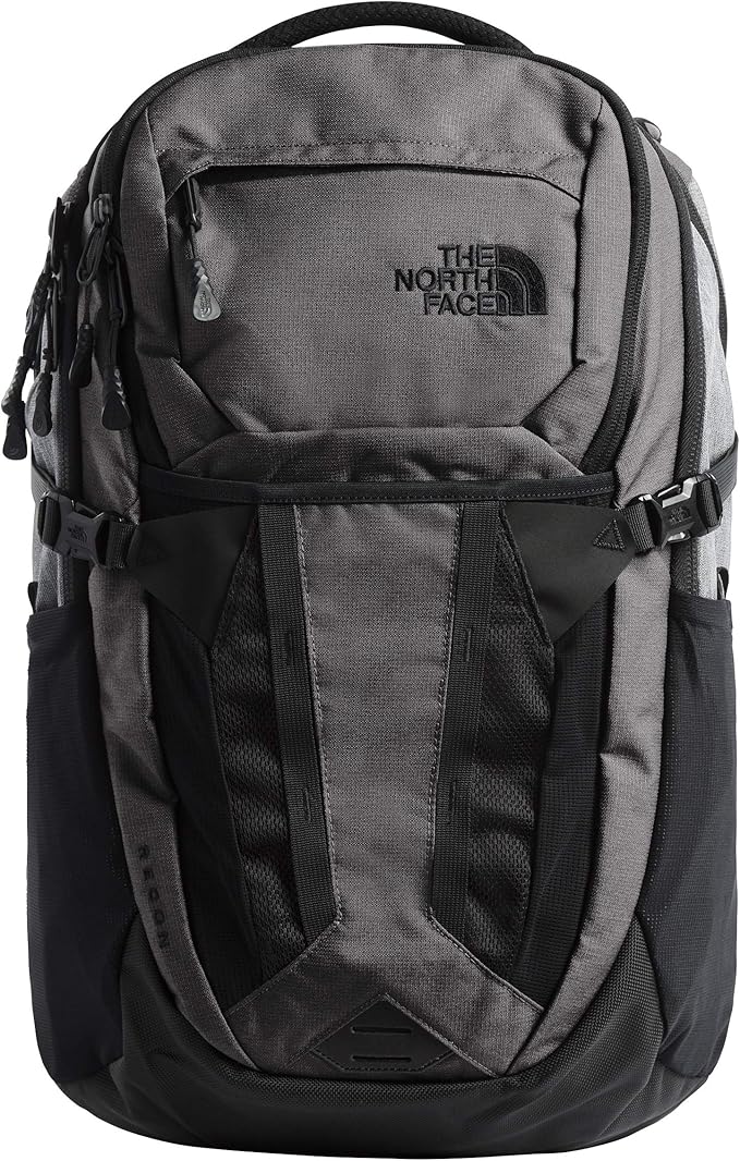 The North Face Recon Laptop Backpack, TNF Dark Grey Heather/TNF Medium Grey Heather, One Size