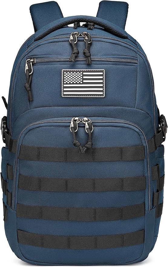 Wotony Military tactical backpack, backpack for men black small tactical assault bag