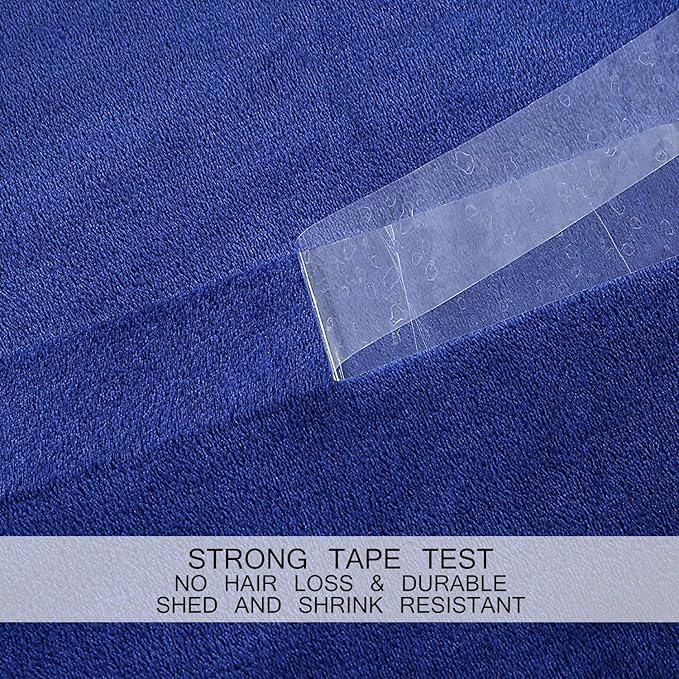Soft Travel Size Blanket All Season Warm Fuzzy Microplush Lightweight Thermal Fleece Blankets for Couch Bed Sofa,Throw,50x61 Inch,Royal Blue