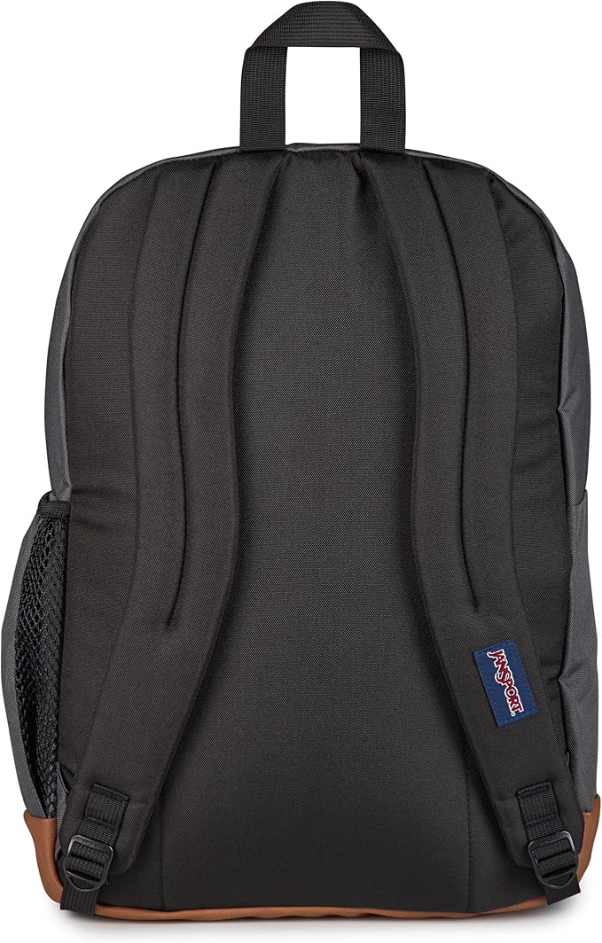 JanSport Cool Backpack with 15-inch Laptop Sleeve, Large Computer Bag Rucksack with 2 Compartments, Ergonomic Straps, Smokey Grit
