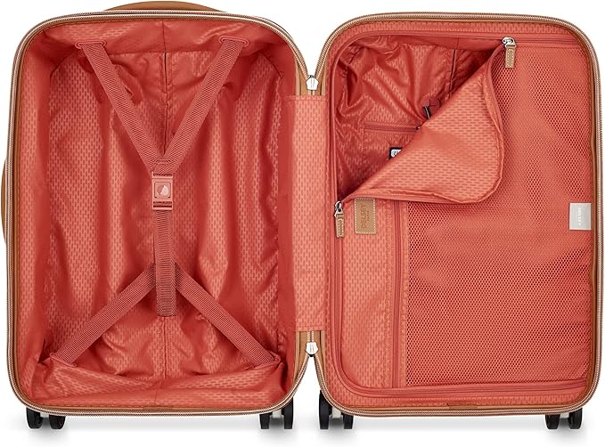 DELSEY PARIS Chatelet Air 2.0 Hardside Luggage with Spinner Wheels, Angora, 2 Piece Set, (20/28)