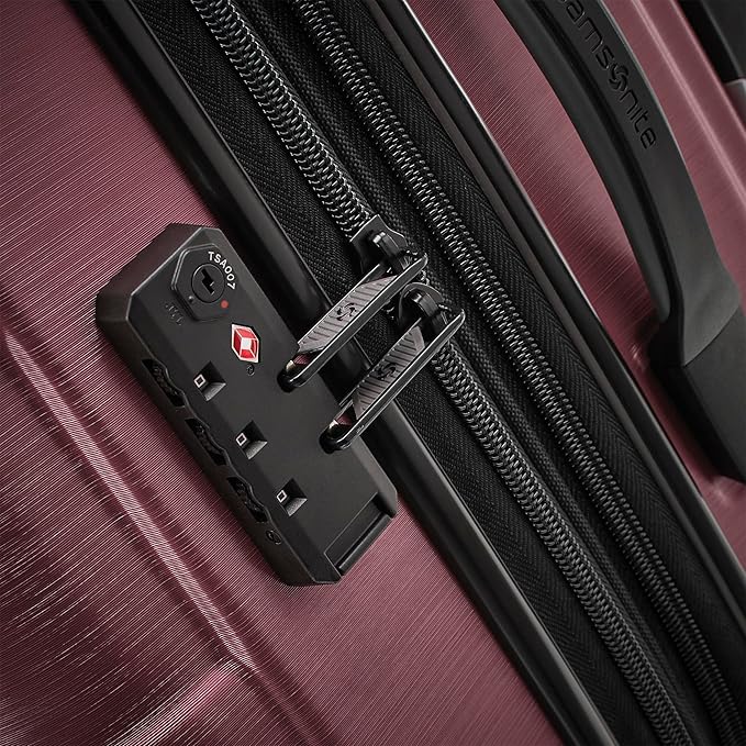 Samsonite Centric 2 Hardside Expandable Luggage with Spinner Wheels, 3PC (CO/MED/LG SPR), CORDOVAN