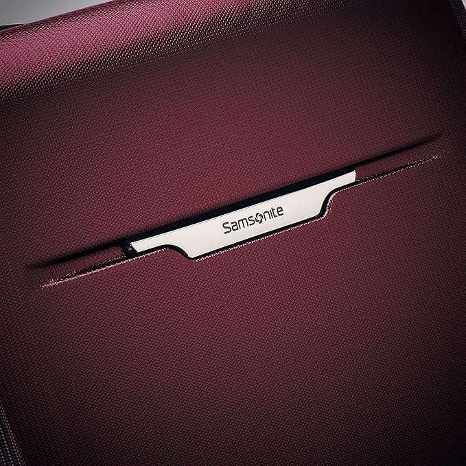Samsonite Winfield 3 DLX Hardside Expandable Luggage with Spinners, Burgundy, Carry-On 20-Inch
