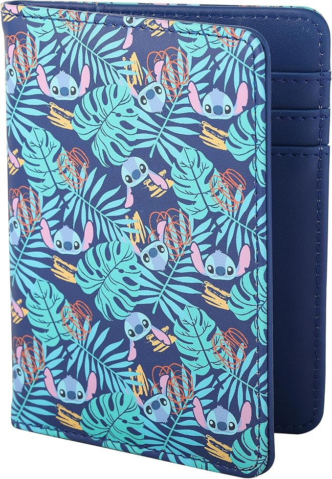 Disney Stitch Passport Cover for Women Official License, Cute Passport Book Holder, Passport Wallet, Travel Must Haves