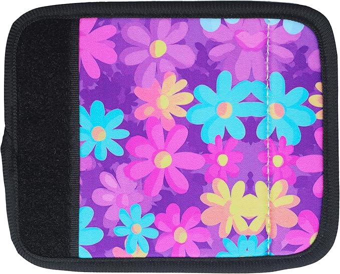 5 Pack Neoprene Luggage Handle Wraps for Suitcase Travel Luggage Tags/Identifiers/Marker/Grips