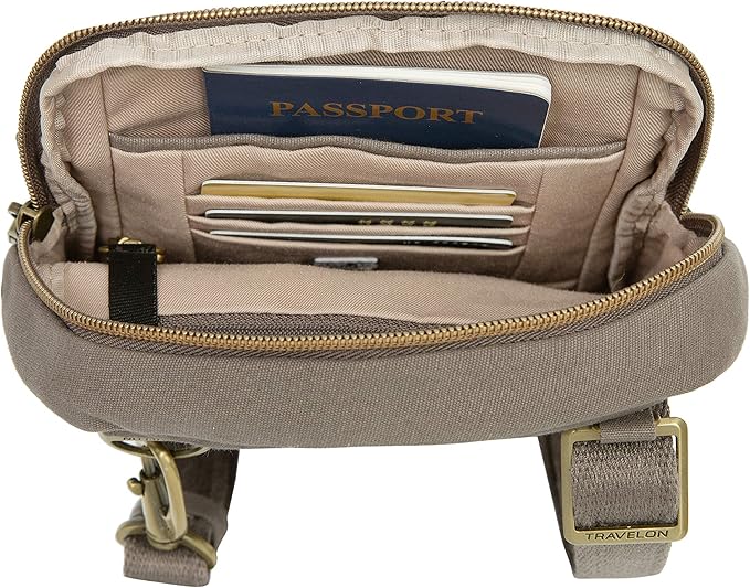 Travelon Anti-theft Courier Small N/S Slim