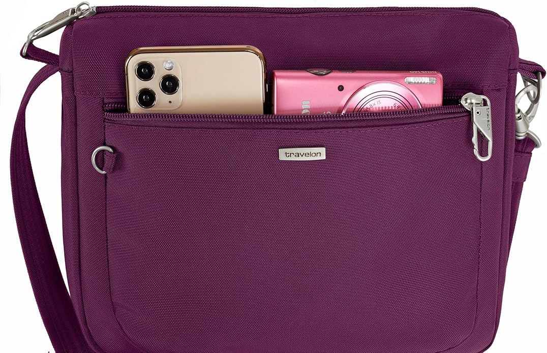 Travelon Anti-Theft Classic Small East/West Crossbody