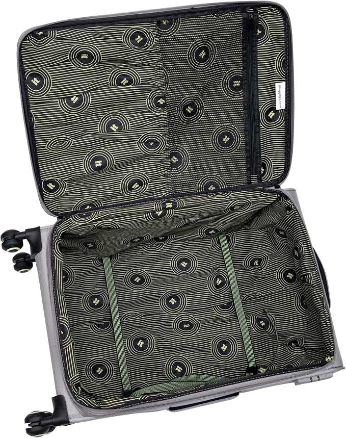 It Luggage Circulator 32" Softside Checked 8 Wheel Expandable Spinner, Elephant Skin