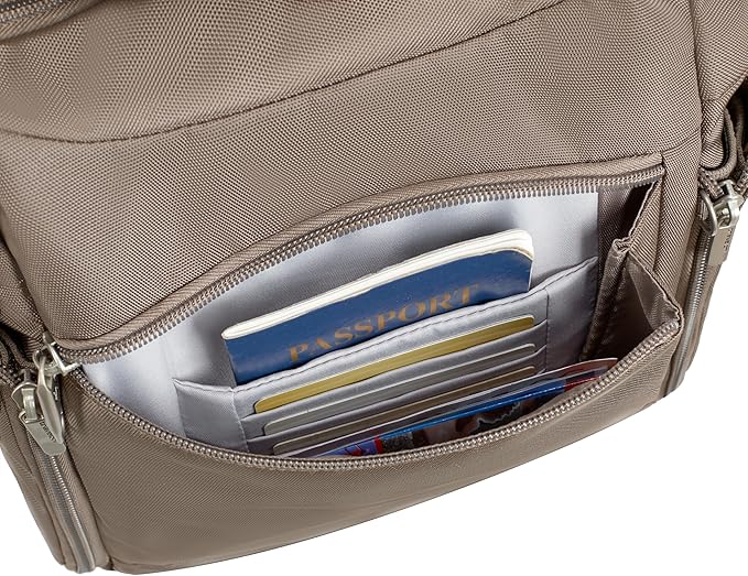 Travelon Anti-Theft Classic North/South Crossbody Bag
