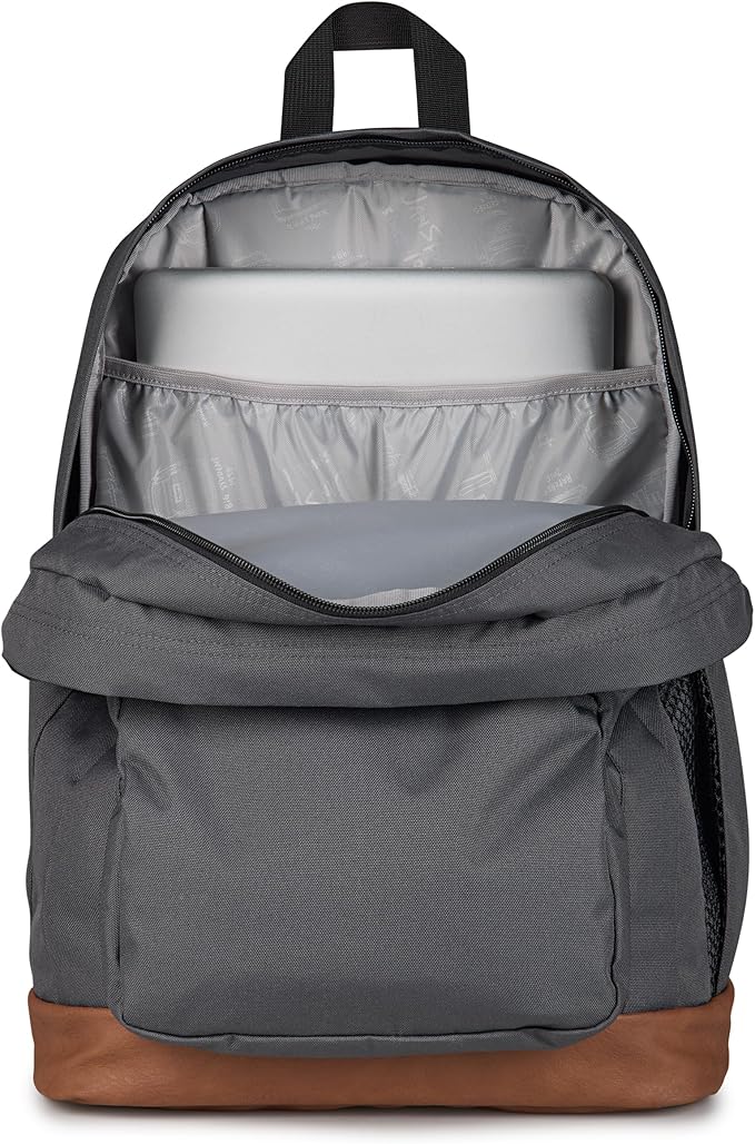 JanSport Cool Backpack with 15-inch Laptop Sleeve, Large Computer Bag Rucksack with 2 Compartments, Ergonomic Straps, Smokey Grit