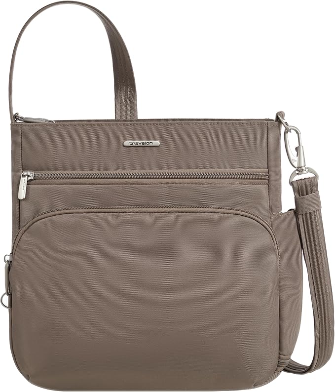 Travelon Anti-Theft Classic North/South Crossbody Bag