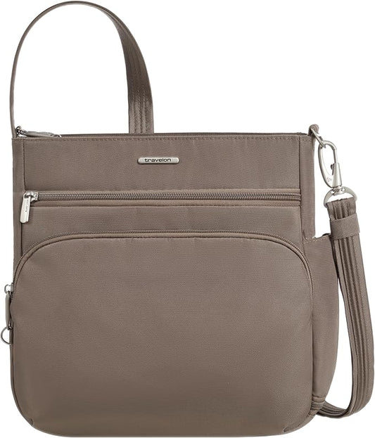 Travelon Anti-Theft Classic North/South Crossbody Bag