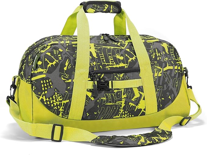 Stumdo Kids Overnighter Duffel Bags for kids, Carry-On Size & Ideal for School Practice or Overnight Travel Weekender Tote for Travel Gym Sport bag for Boys & Girls (11tyhuang)
