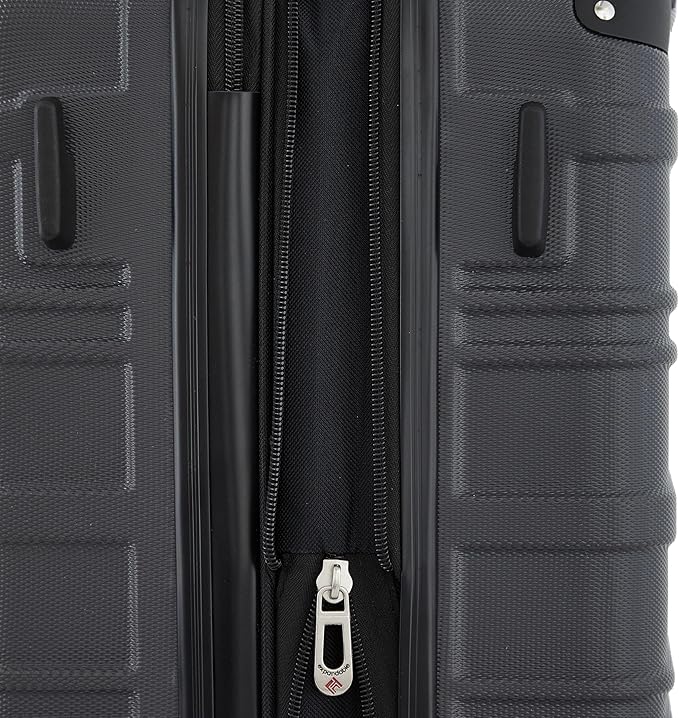 Travelers Club Phoenix Luggage, Blackened Pearl, 22-Inch Carry-On