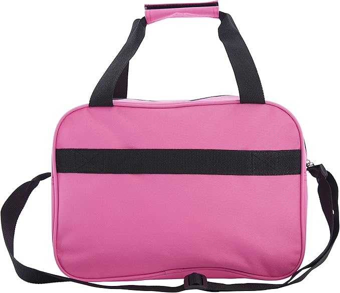 Travelers Club Midtown Hardside 4-Piece Luggage Travel Set, Bubble Gum