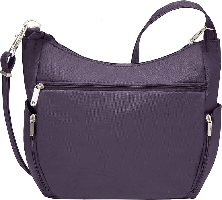 Travelon Anti-theft Classic Crossbody Bucket Bag | Anti-theft