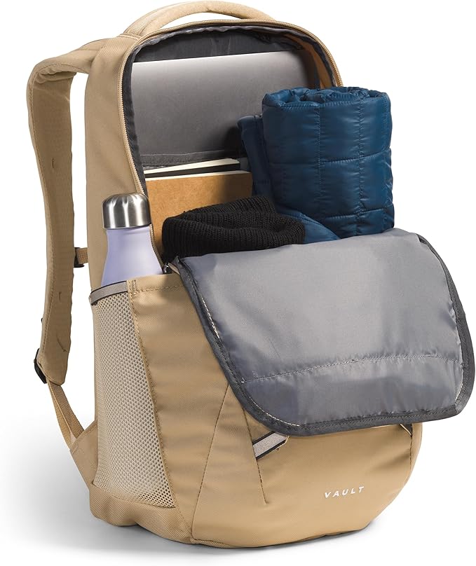 THE NORTH FACE Women's Vault Everyday Laptop Backpack, Khaki Stone, One Size