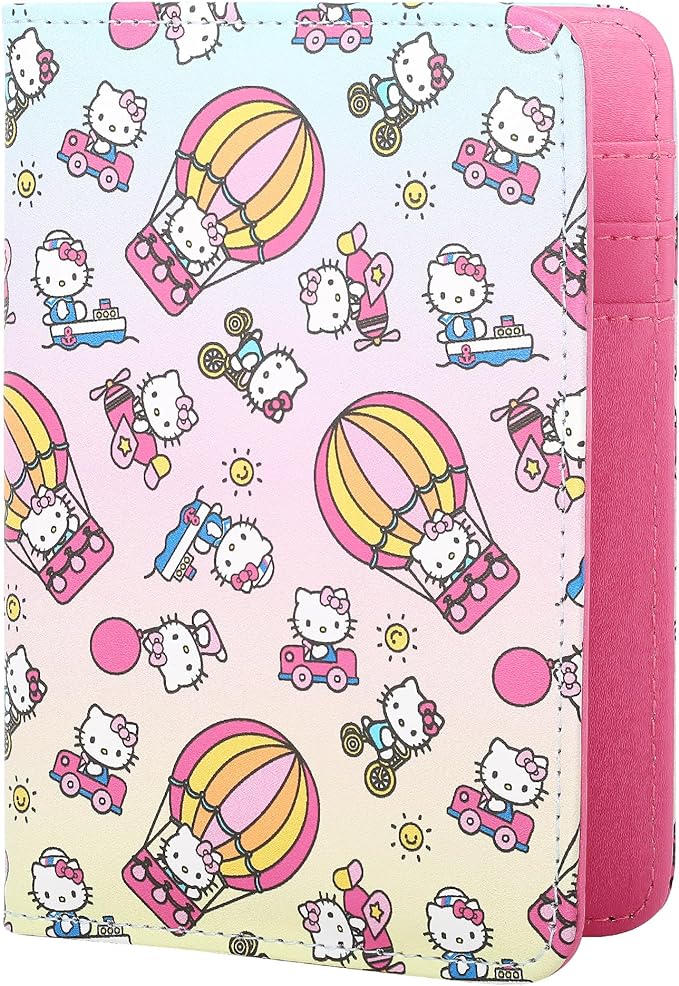 Hello Kitty Passport Holder for Travel Official License, Cute Passport Cover, Sanrio Gifts
