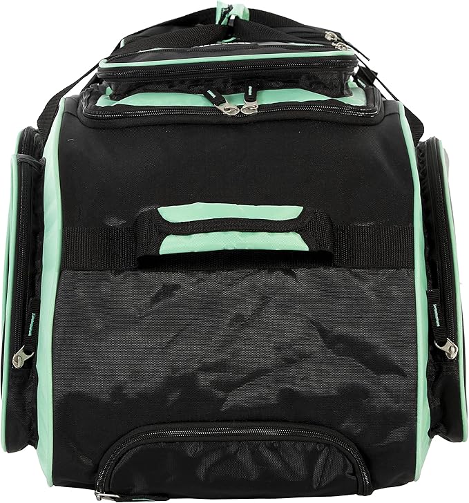 Travelers Club Xpedition 30 Inch Multi-Pocket Upright Rolling Duffel Bag