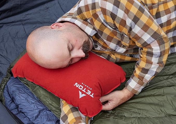 TETON Sports Camp Pillow; Great for Travel, Camping and Backpacking; Washable, Color