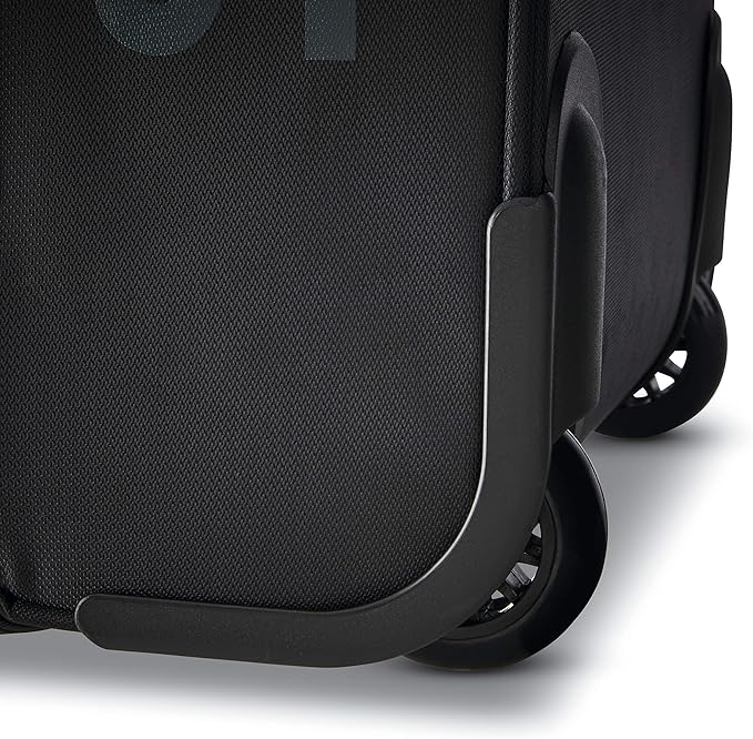 Samsonite Andante 2 Wheeled Duffel Bag – 32-Inch Durable Rolling Luggage with Inline Skate Wheels, Push-Button Handle & Spacious Compartments – Travel-Friendly and Lightweight - All Black