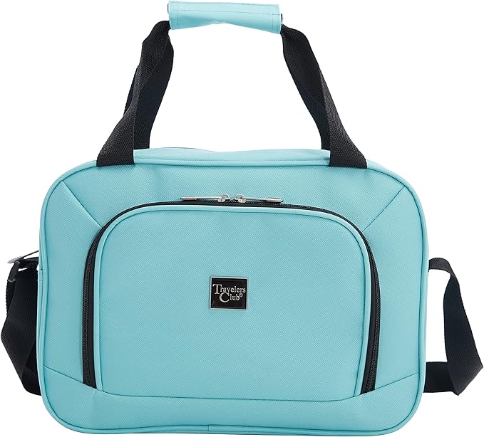 Travelers Club Midtown Hardside 4-Piece Luggage Travel Set, Emerald