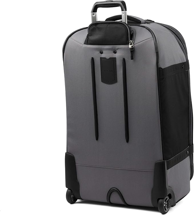 Travelpro Unisex-Adult Bold Softside Expandable Rollaboard Upright Luggage, Grey/Black, Checked-Large 28-Inch