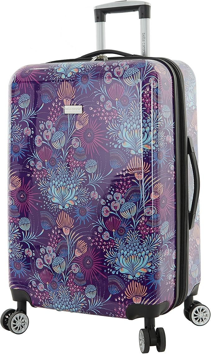 Travelers Club Unisex Bella Caronia Deluxe 20", 3 Piece, or 7 Piece Luggage & Travel Accessories Set Jardin
