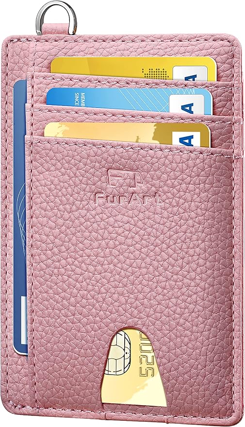 FurArt Slim Minimalist Wallet, Front Pocket Wallets, RFID Blocking, Credit Card Holder for Men