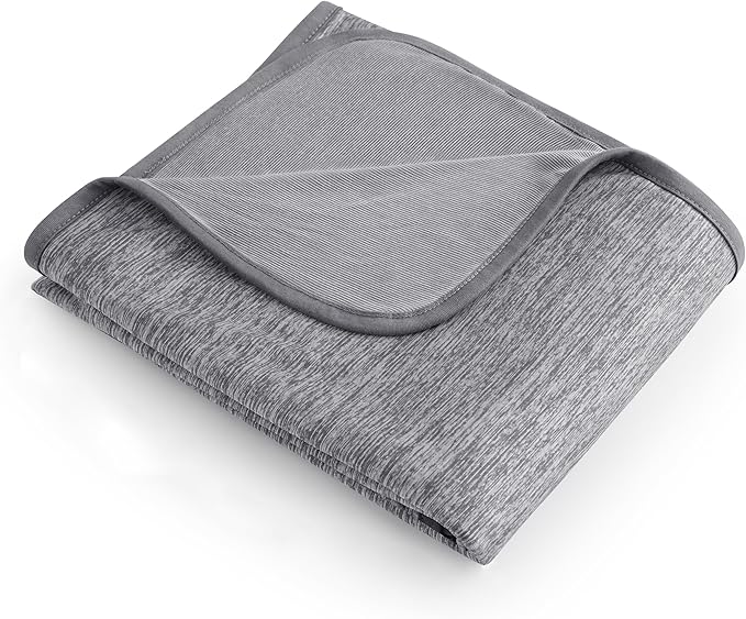 Bedsure Cooling Blanket Twin XL for Hot Sleepers, Summer Dorm Room Essentials for Guys Girls, Cold Blanket with Rayon Derived from Bamboo, Ice Cool Cold Lightweight Bedding for Twin Size Bed, 60x90