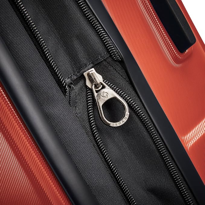Samsonite Centric Hardside Expandable Luggage with Spinner Wheels, Burnt Orange, Carry-On 20-Inch