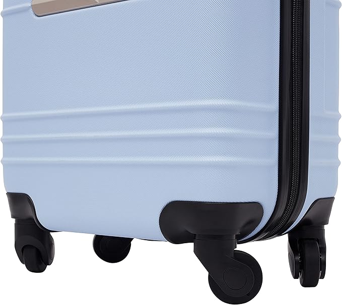 Travelers Club 22" Richmond Spinner Carry-On Luggage, Blue